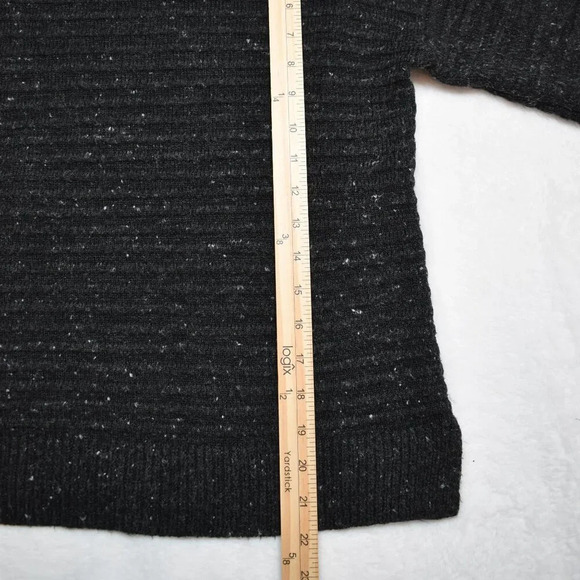 Madewell Donegal Belmont Mockneck Sweater Size S Coziest Yarn Minimalist Preppy - Picture 12 of 13